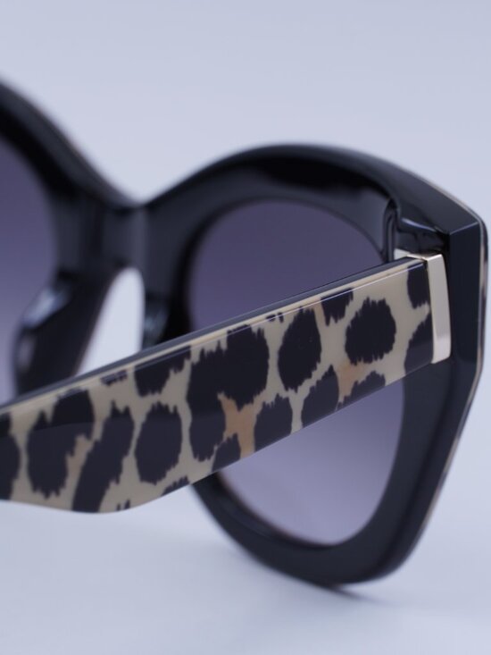 Kate Spade JALENA/S 07RM 9O Sunglasses Panter Cat Eye Frame, Grey Lenses main image 2